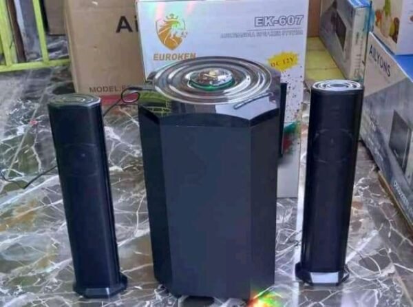 Euroken Mtungi Woofer – Heavy Bass Subwoofer | Bluetooth | USB | FM | Home Theater Sound