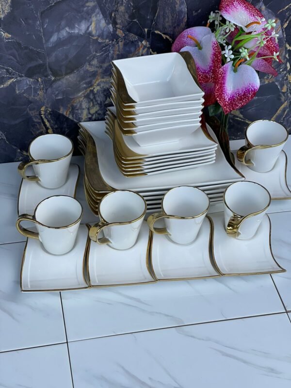 ✨ Gold Unique 30-Piece Dinner Set - Image 2