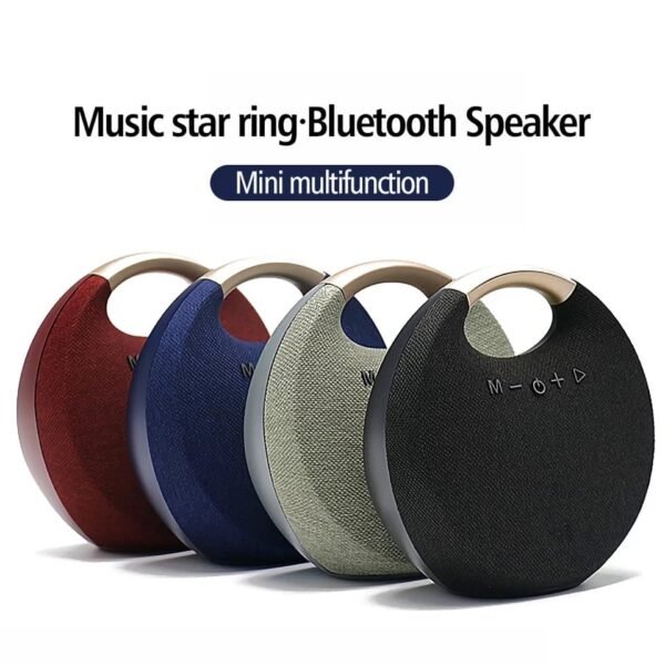 M1 Mini Portable Bluetooth Speaker – USB Rechargeable | Flash Disk | Deep Bass | 5hrs Playtime