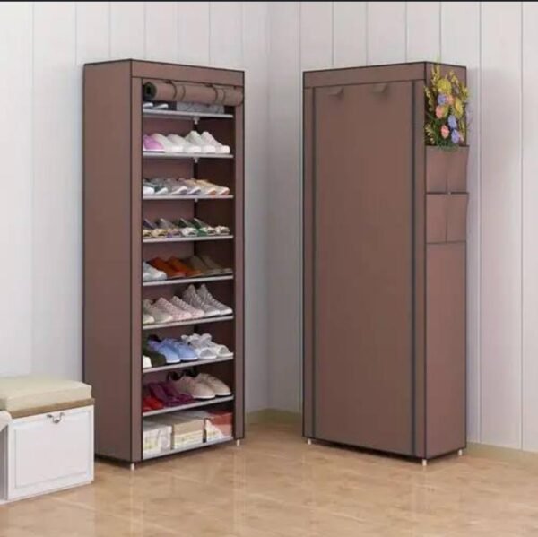 10 Tier Dustproof 27 Pairs Shoe Rack