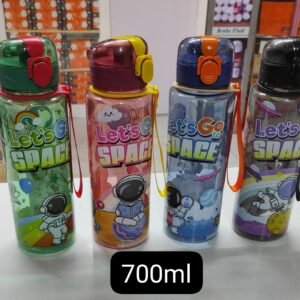 700ml Kids Space Water Bottle – "Let’s Go Space" Design for Kids