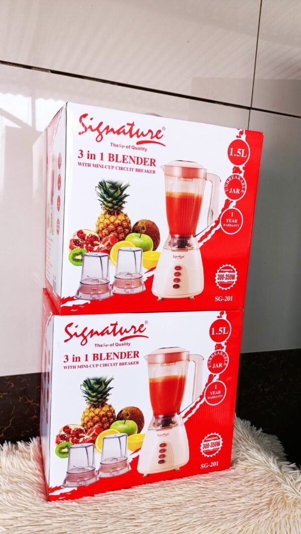 Signature 3-in-1 Blender