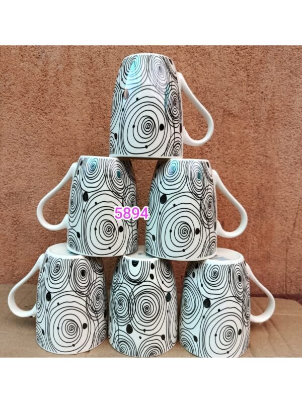 Classic 6pcs Ceramic Coffee Mug