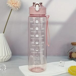 900ML Large Capacity Sports Water Bottle – Leak Proof, Portable Gym & Outdoor Travel Cup
