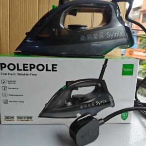 Electric Iron Box – Adjustable Temperature, Non-Stick Soleplate