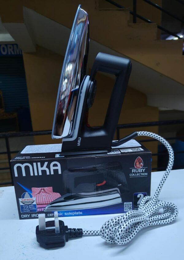 Electric Iron Box – Adjustable Temperature, Non-Stick Soleplate