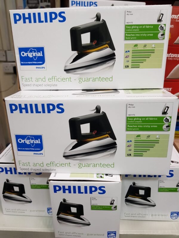 Electric Iron Box – Adjustable Temperature, Non-Stick Soleplate
