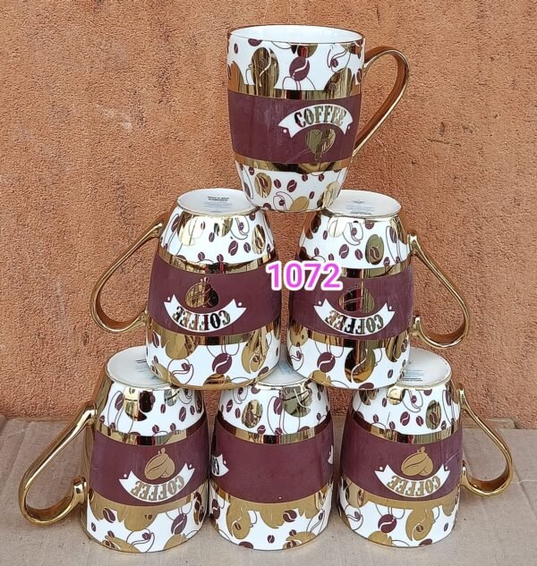 Classic 6pcs Ceramic Coffee Mug