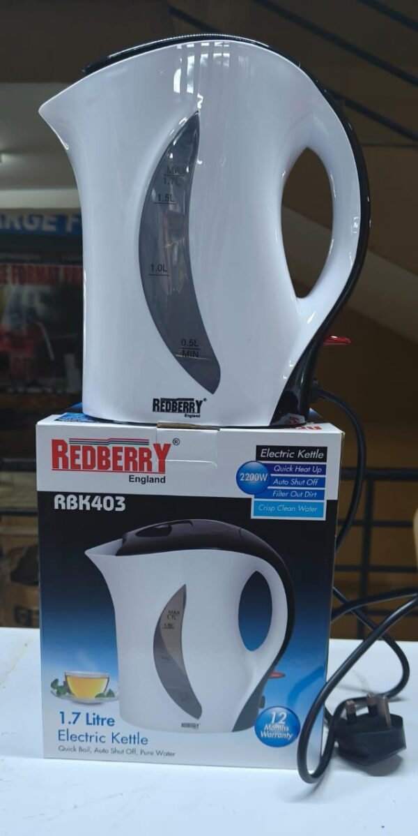 Redberry 1.7 Litre Electric Kettle