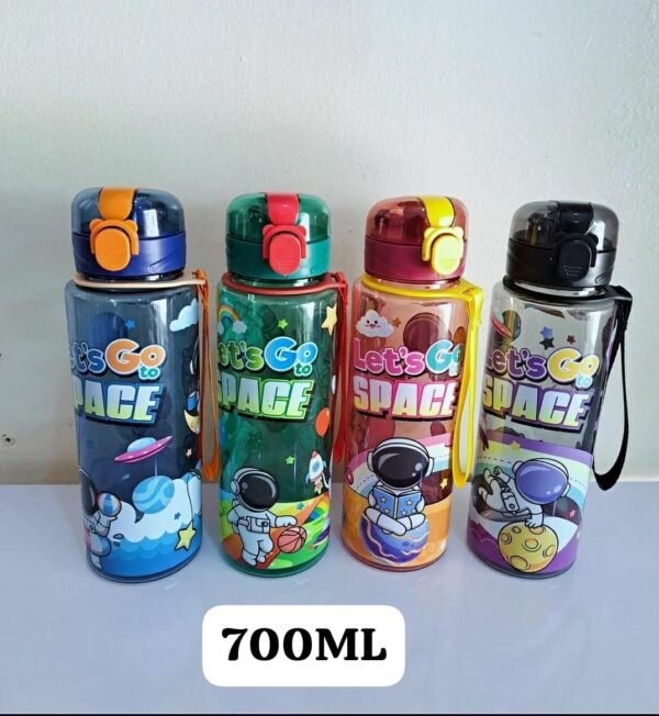 700ml Kids Space Water Bottle – "Let’s Go Space" Design for Kids - Image 3