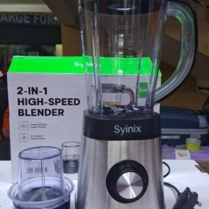 Syinix 2-in-1 High-Speed Blender with Grinder